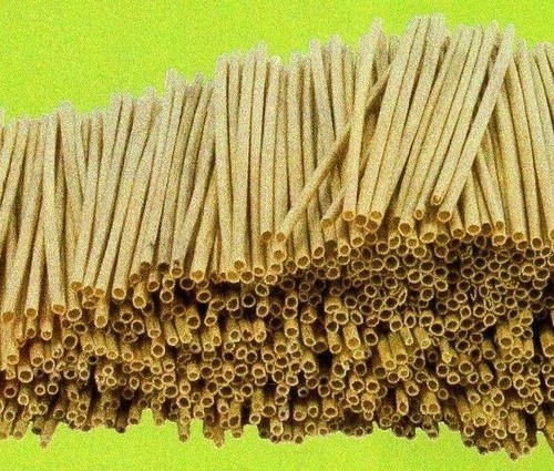 100 bastelstrohhalme natur - 100,