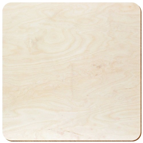 Holz quadrat aus birke - holz, natur