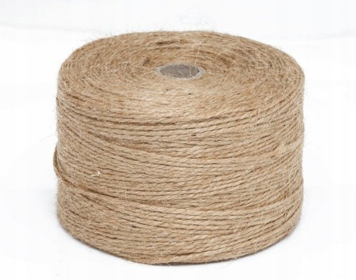 Jute schnur ø2 natur - Ø2–3,