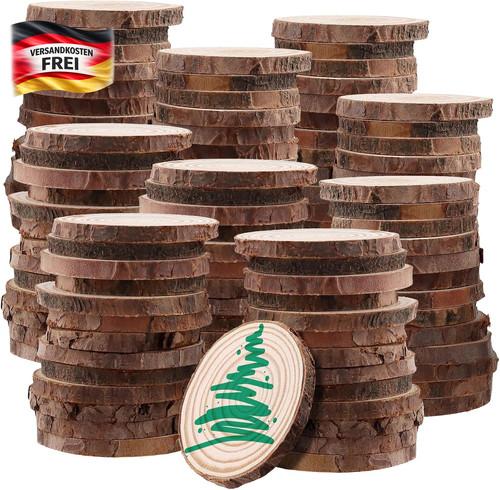 200 holzscheiben cm - holzscheiben, 4-5