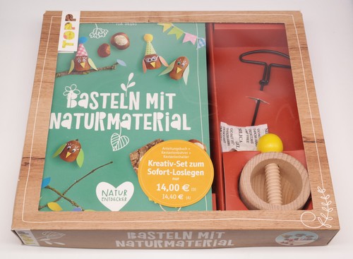 Basteln mit naturmaterial - basteln,