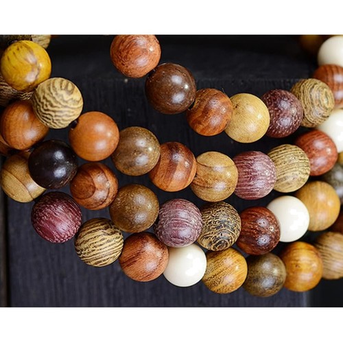Holzperlen set 200 stück 10mm - holzperlen,